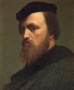 Hippolyte Flandrin Self-Portrait oil painting artist